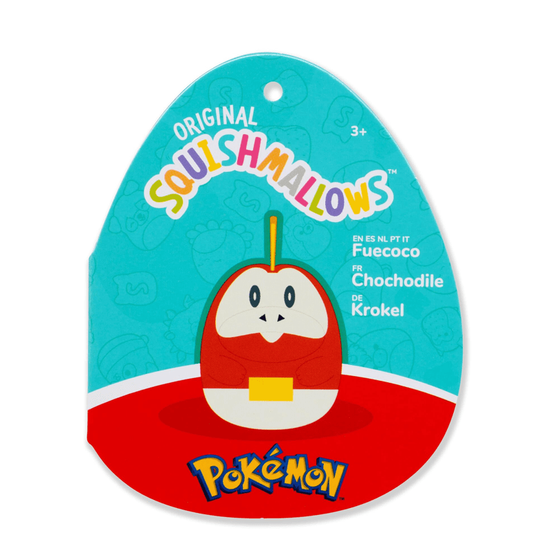 Jazwares Pokémon Sqpk00068 Peluche Grande De Fuecoco 14 Plg