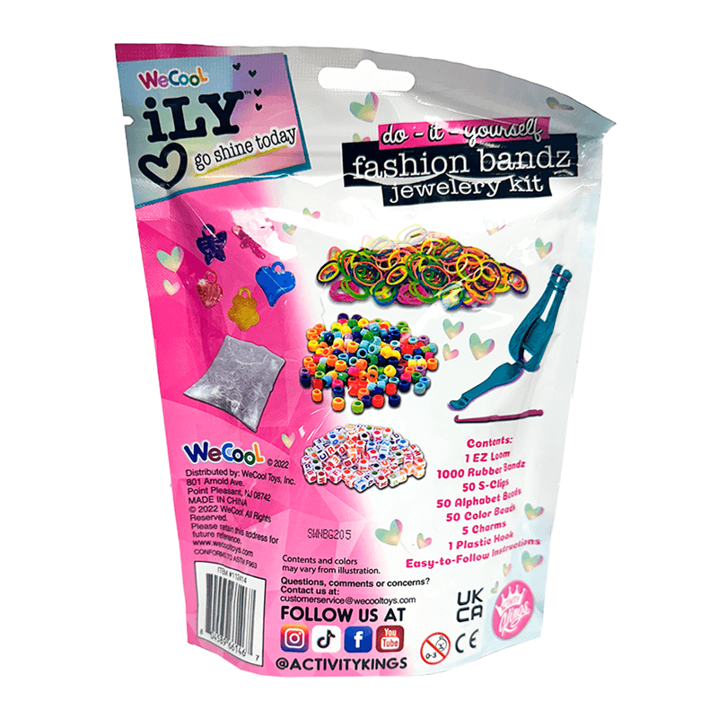Wecool Toys Ily Diy Wc112414Ily Kit De Joyería Fashion Bandz