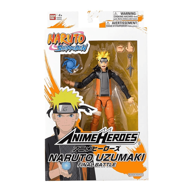 Bandai Namco Kaz0001 Figura De Accion Naruto 6.5 Plg Surtido
