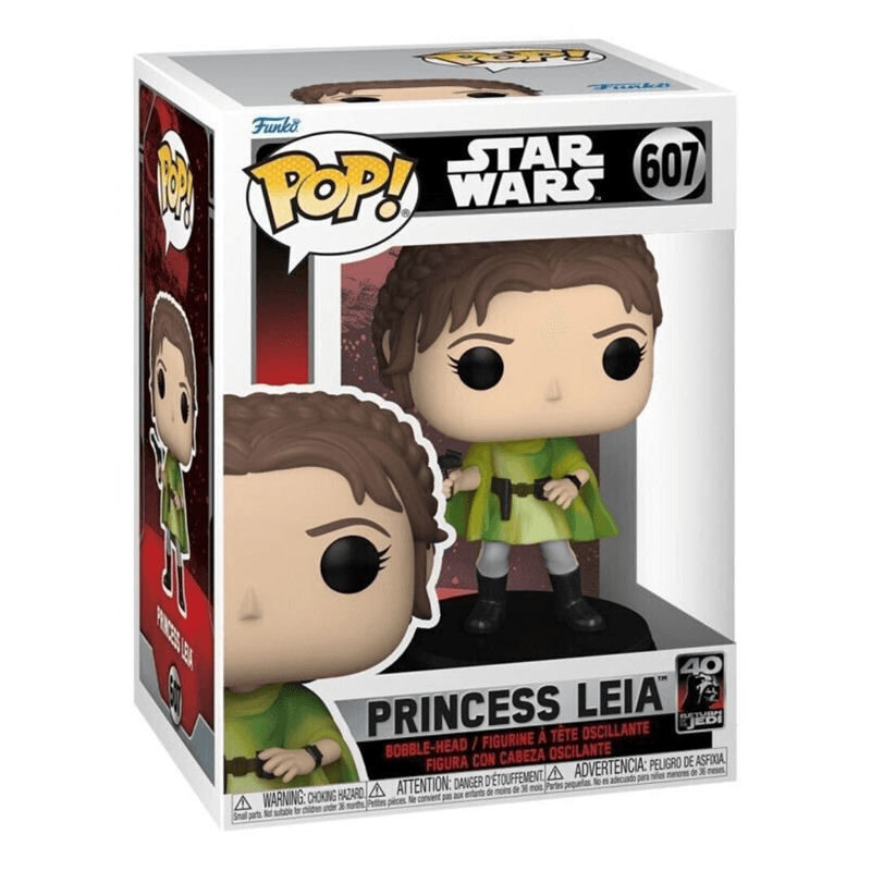 Figura De Accion Funko Pop Star Wars #607 Princesa Leia