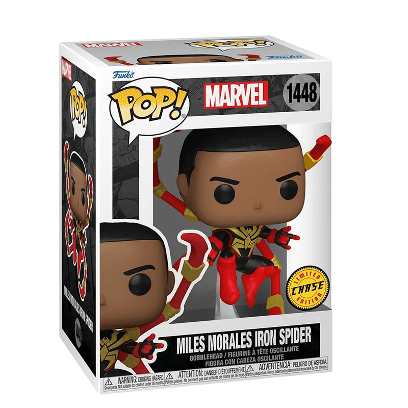 Funko Pop! 83753 Spider-Man #1448 Miles Morales Iron Spider