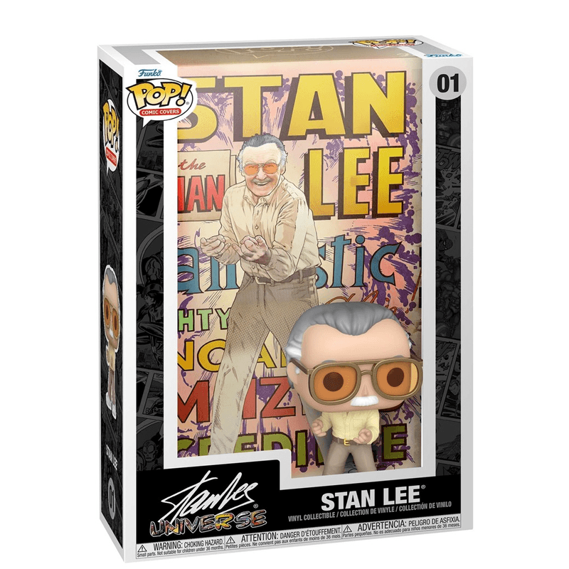 Figura De Accion Funko Pop Comic Cover # 01 Stan Lee