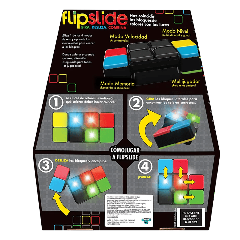 Moose Games 90984 Juego De Memoria Flipslide