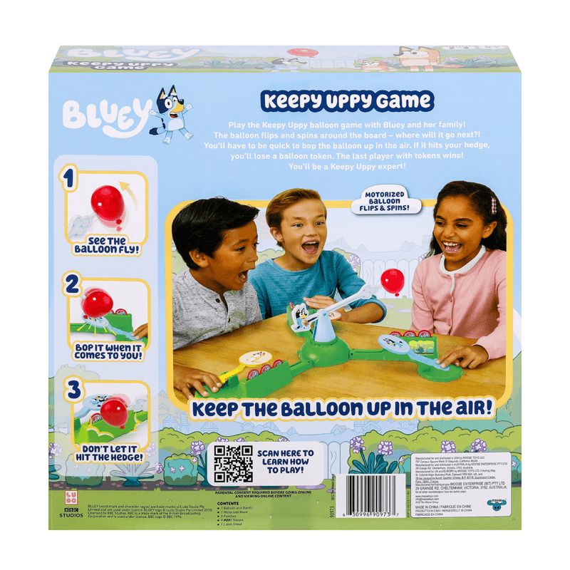 Moose Bluey 90973 Juego De Mesa Keepy Uppy
