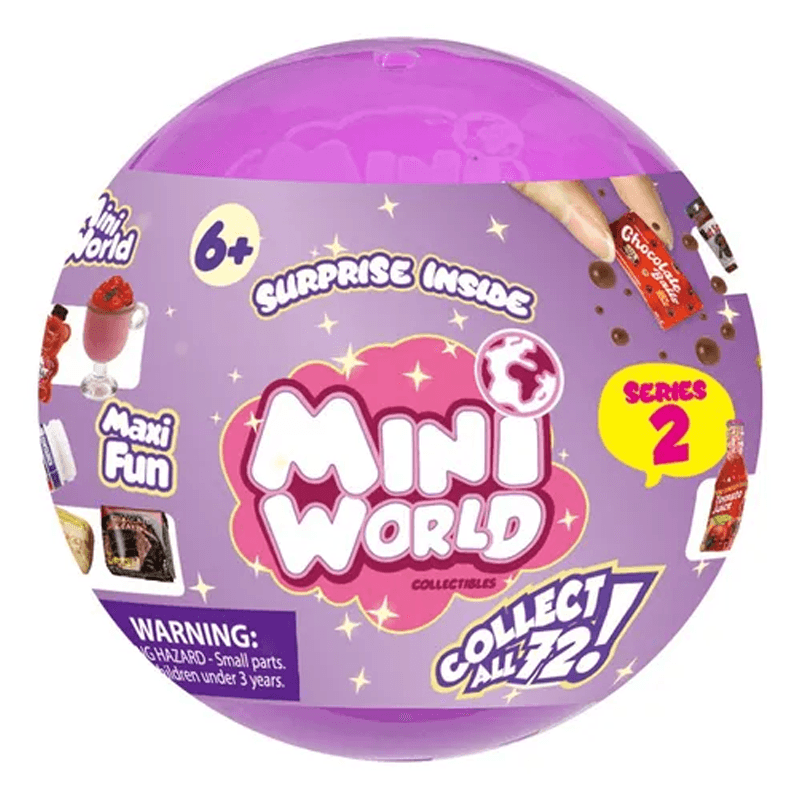 Boing Toys Mini World 2309001 Mini Figura S2 Comida Surtido