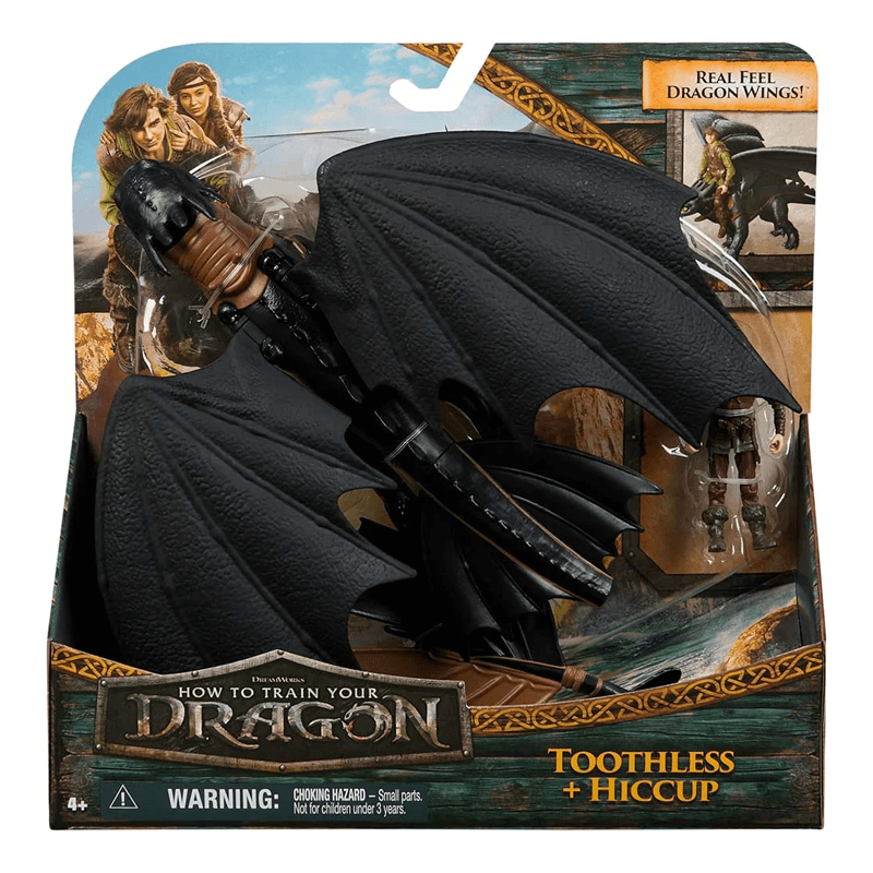 Spin Master Cómo Entrenar A Tu Dragón 6072587 Vikingo Y Dragon Live Action 4 Surtido