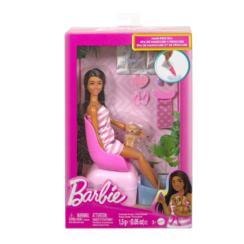 Mattel Barbie Hyv30 Spa De Manicure Y Pedicure