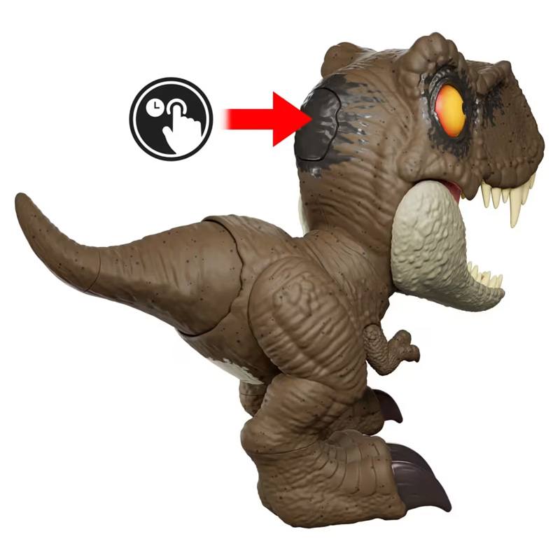 Mattel Jurassic World Jcw01 Dinosaurio Tyrannosaurus Rex Con Rugido