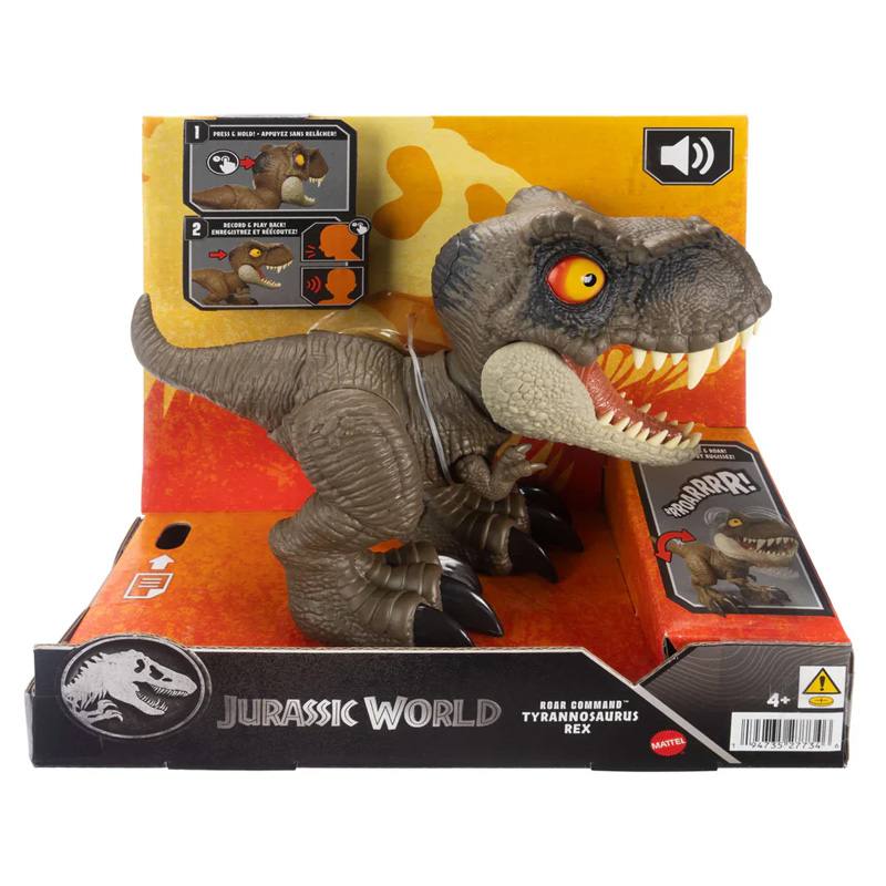 Mattel Jurassic World Jcw01 Dinosaurio Tyrannosaurus Rex Con Rugido