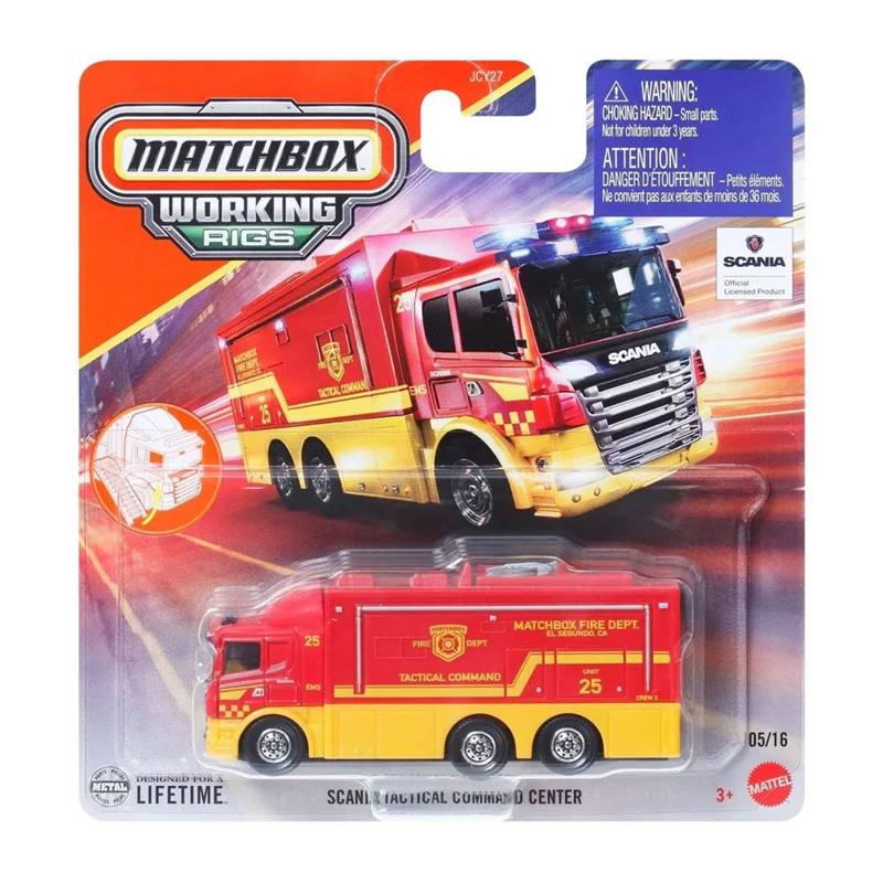 Mattel Matchbox Jcy27 Vehículos De Trabajo Surtido