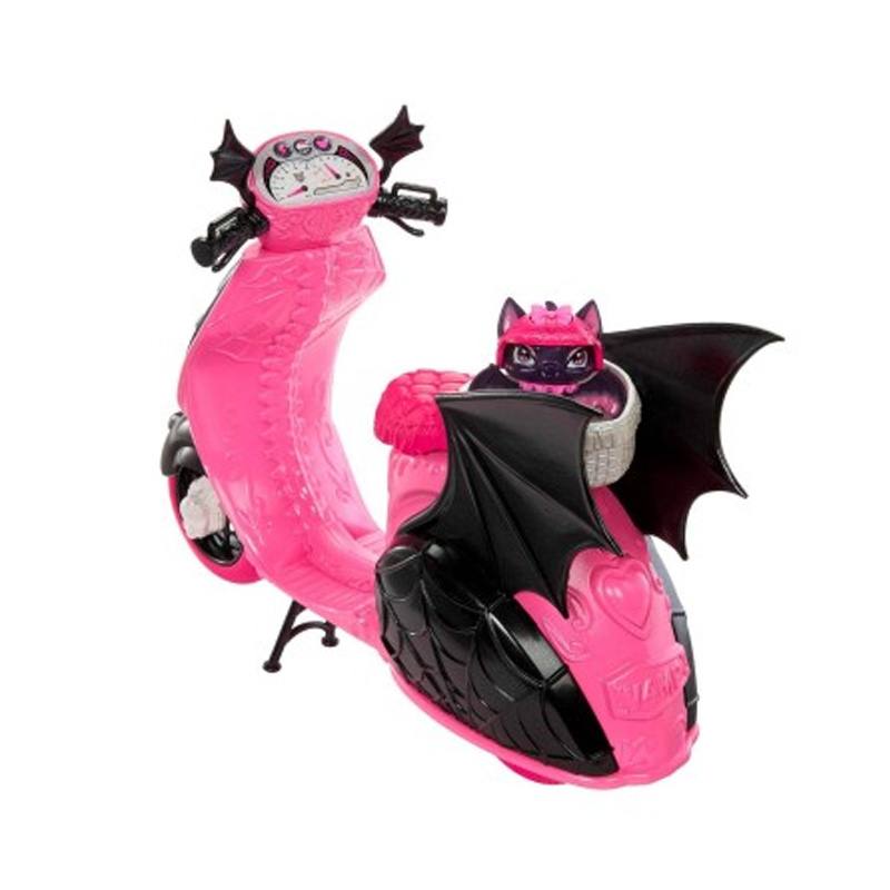 Mattel Monster High Jdr61 Draculaura Con Scooter