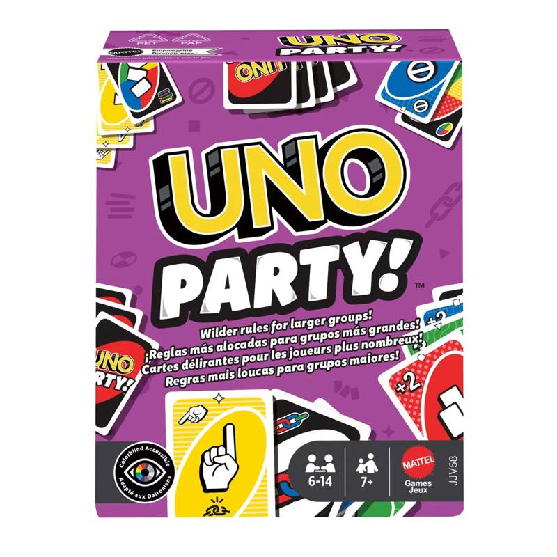 Mattel Games Jjv58 Uno Party Refresh