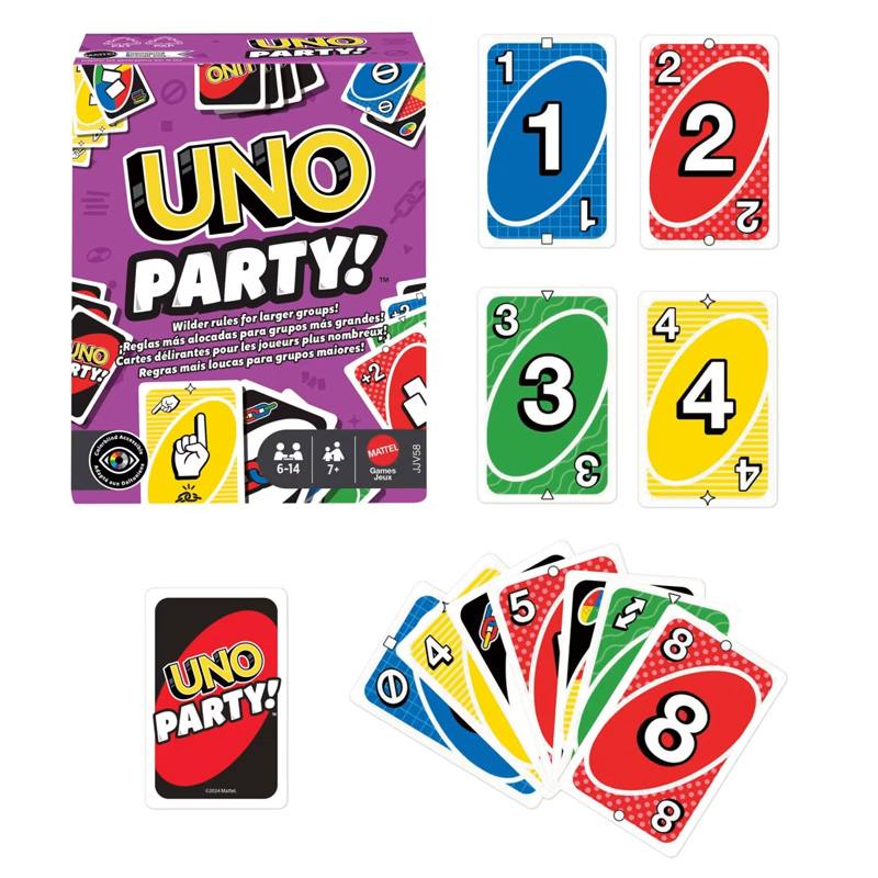 Mattel Games Jjv58 Uno Party Refresh