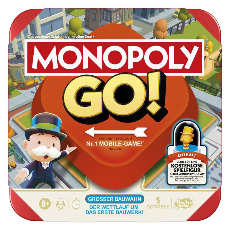 Hasbro Games G1291 Juego De Mesa Monopoly Go!