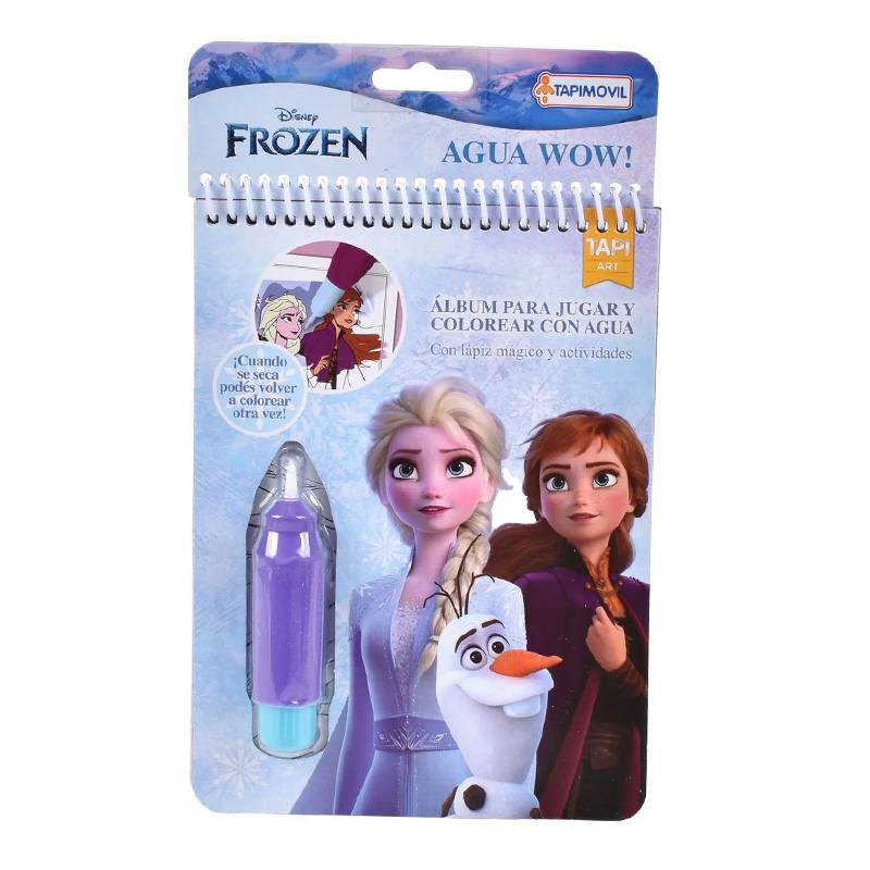 Tapimovil Disney Dfz07837 Libro Para Pintar Magica Agua Wow Frozen