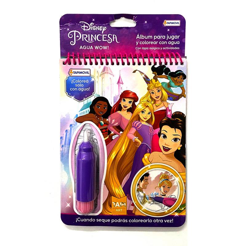 Tapimovil Disney Dju00709 Libro Para Pintar Magica Agua Wow Disney Princesa