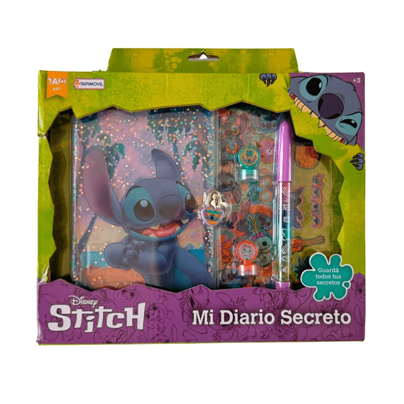 Tapimovil Disney Dmd00104 Diario Secreto Stitch