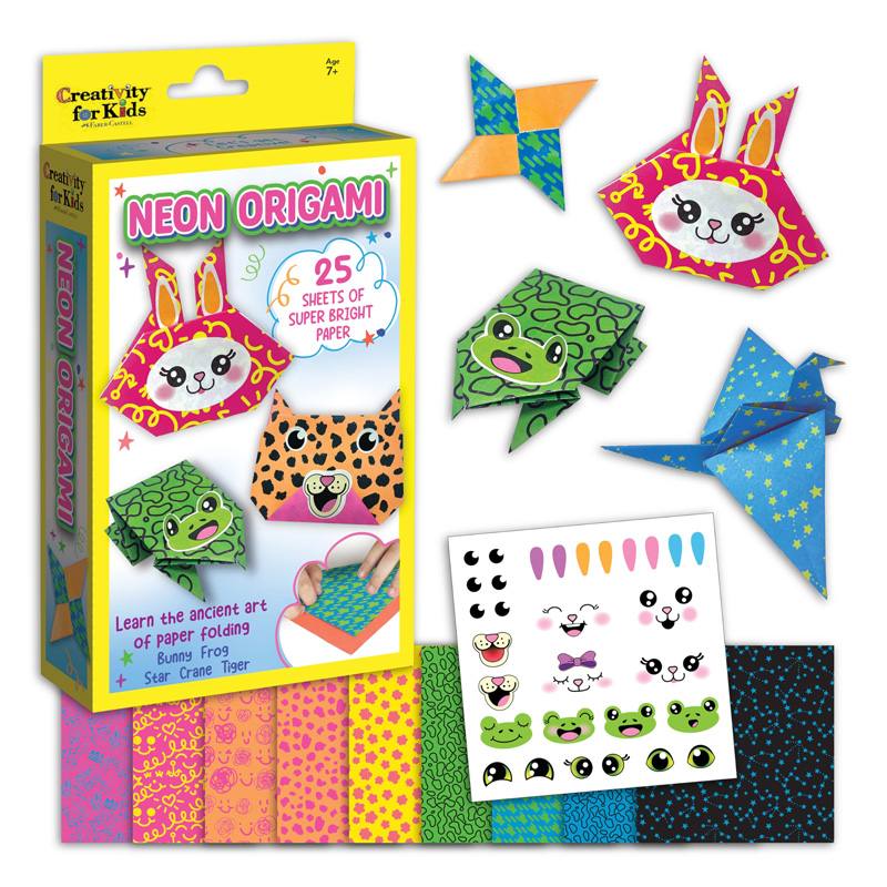 Creativity For Kids 6503000 Mini Kit De Origami De Ne—n