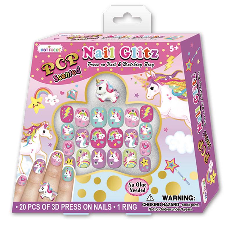 Hot Focus 32Uc Set De Brillo De U–as Pop Unicorn