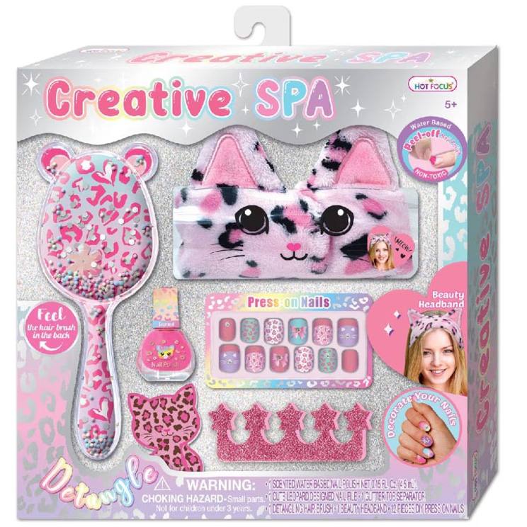 Hot Focus 707Lp Set De Spa Creativo Leopard