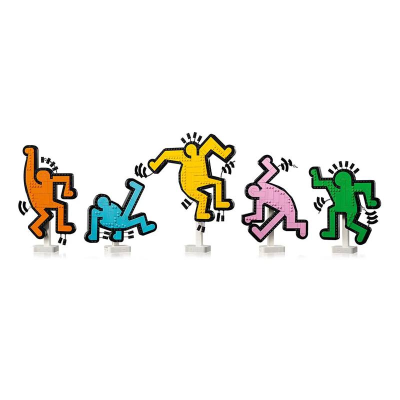 Lego Art 31216 Keith Haring - Figuras Bailando