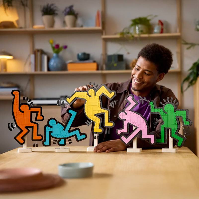Lego Art 31216 Keith Haring - Figuras Bailando