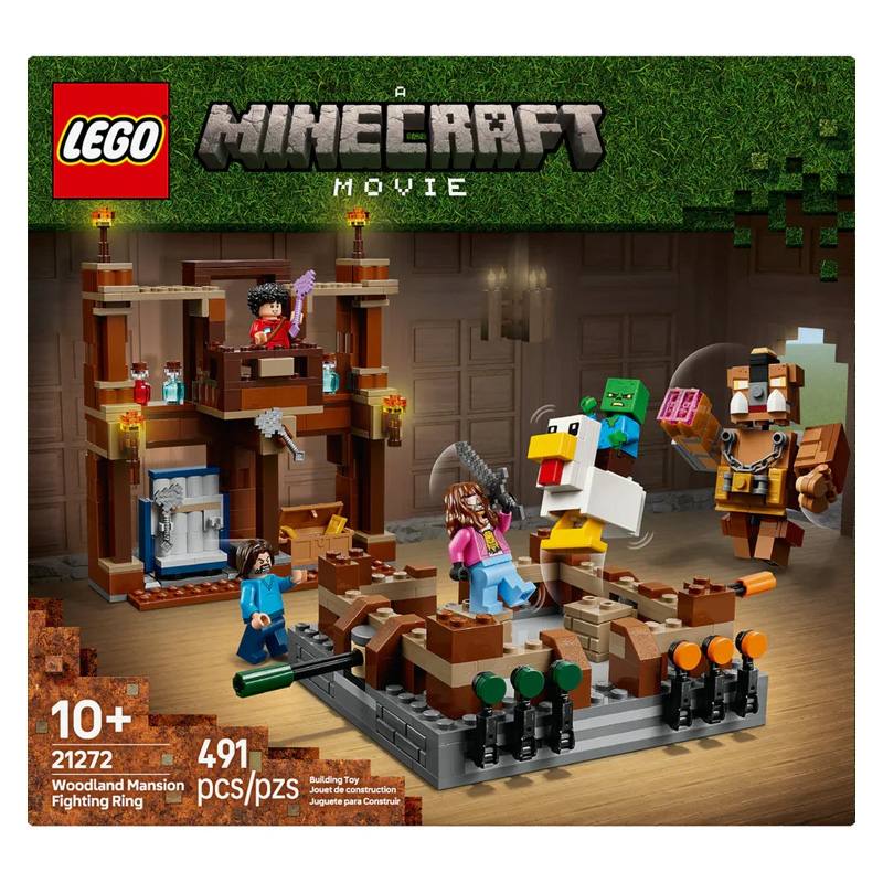 Lego Minecraft 21272 El Ring De Combate De La Mansion Del Bosque