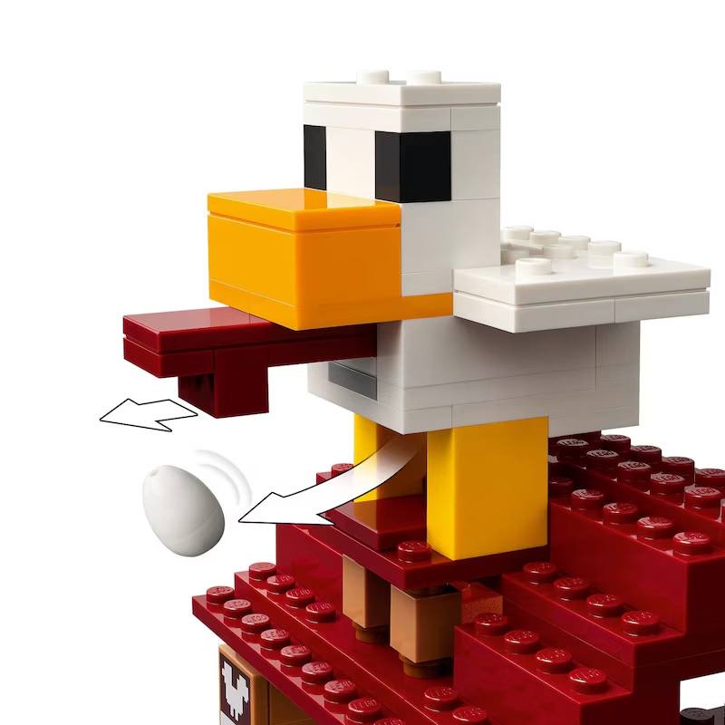 Lego Minecraft 21273 El Ataque A La Aldea Del Globo De Ghast