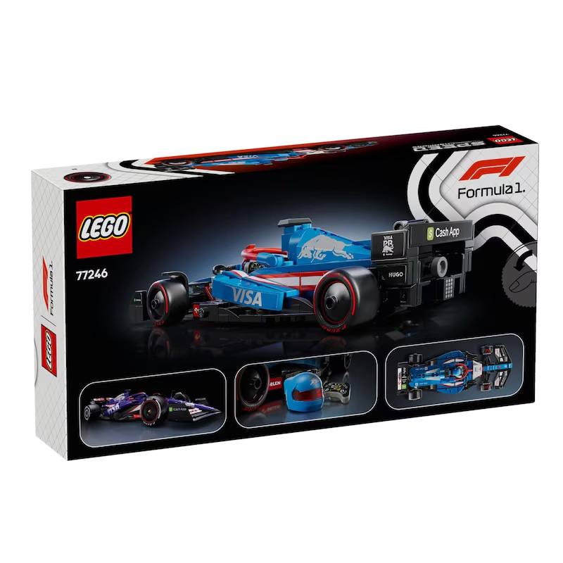 Lego Speed Champions 77246 Visa Cash App Rb Vcarb 01 F1 Auto De Carreras