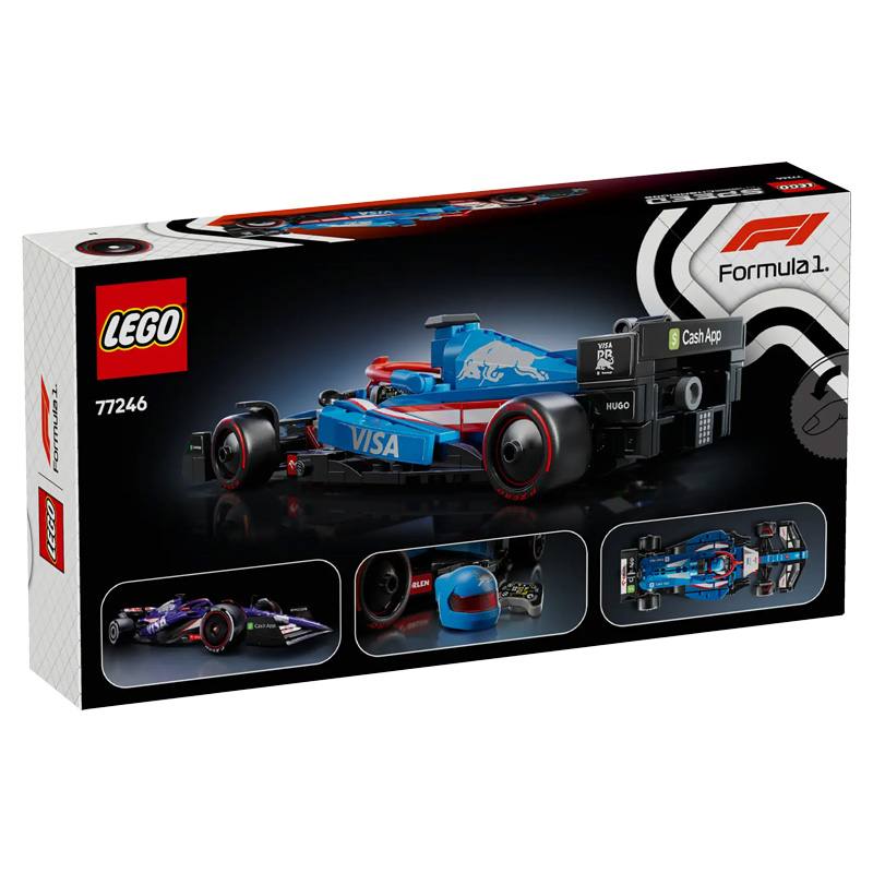 Lego Speed Champions 77246 Visa Cash App Rb Vcarb 01 F1 Auto De Carreras