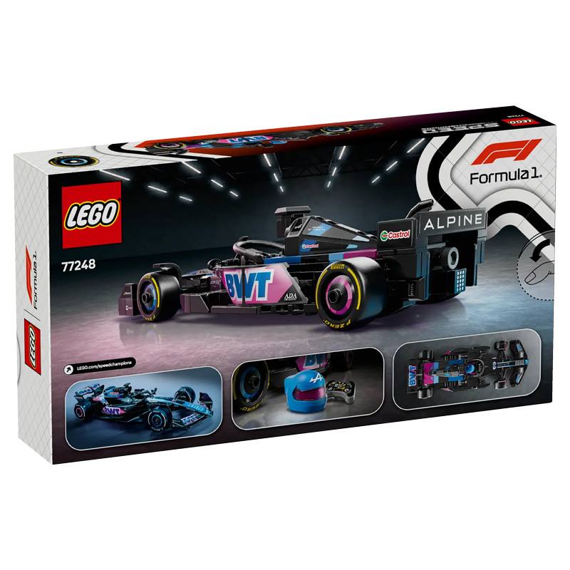 Lego Speed Champions 77248 Bwt Alpine F1 Team A524 Auto De Carreras