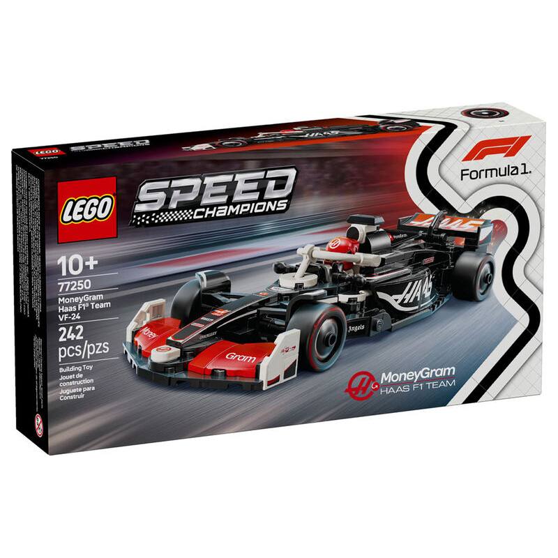 Lego Speed Champions 77250 Moneygram Haas F1 Team Vf-24 Auto De Carreras