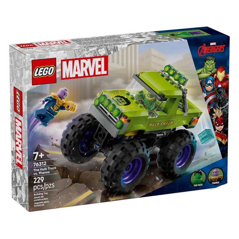 Lego Marvel 76312 Camion De Hulk Vs Thanos