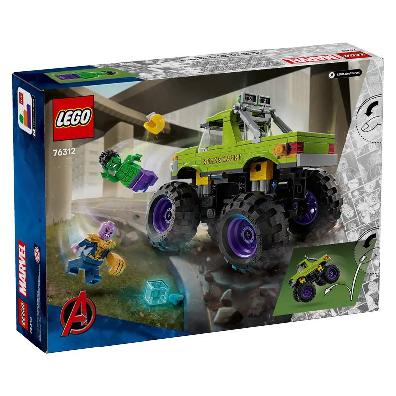 Lego Marvel 76312 Camion De Hulk Vs Thanos