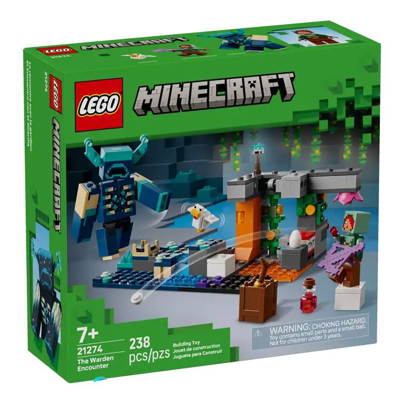Lego Minecraft 21274 El Encuentro Con El Guardian