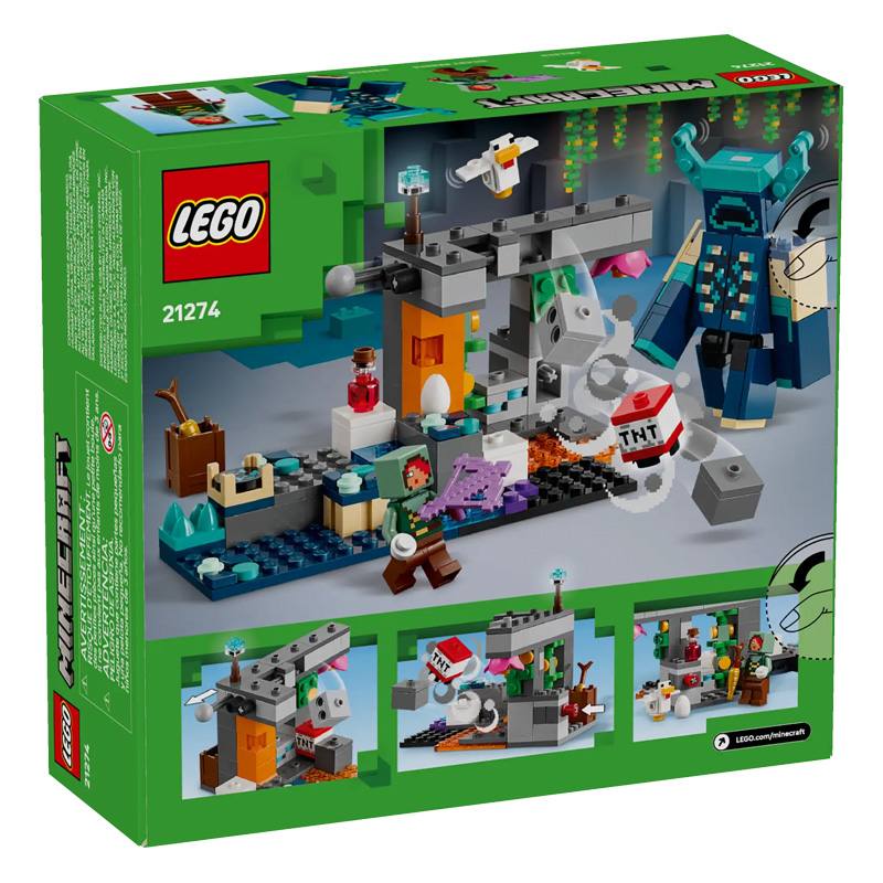 Lego Minecraft 21274 El Encuentro Con El Guardian