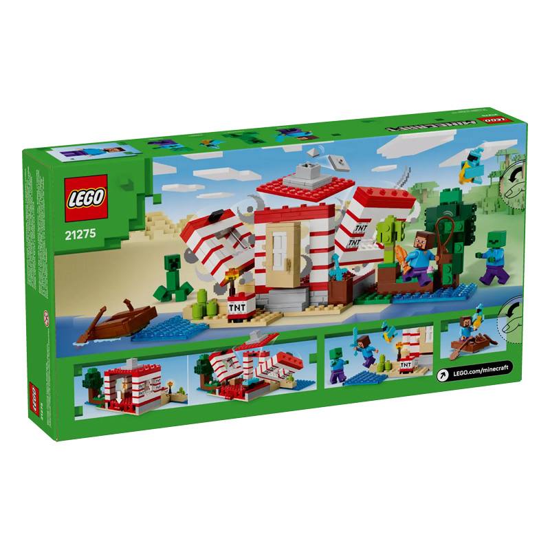 Lego Minecraft 21275 La Casa Dinamita De La Selva