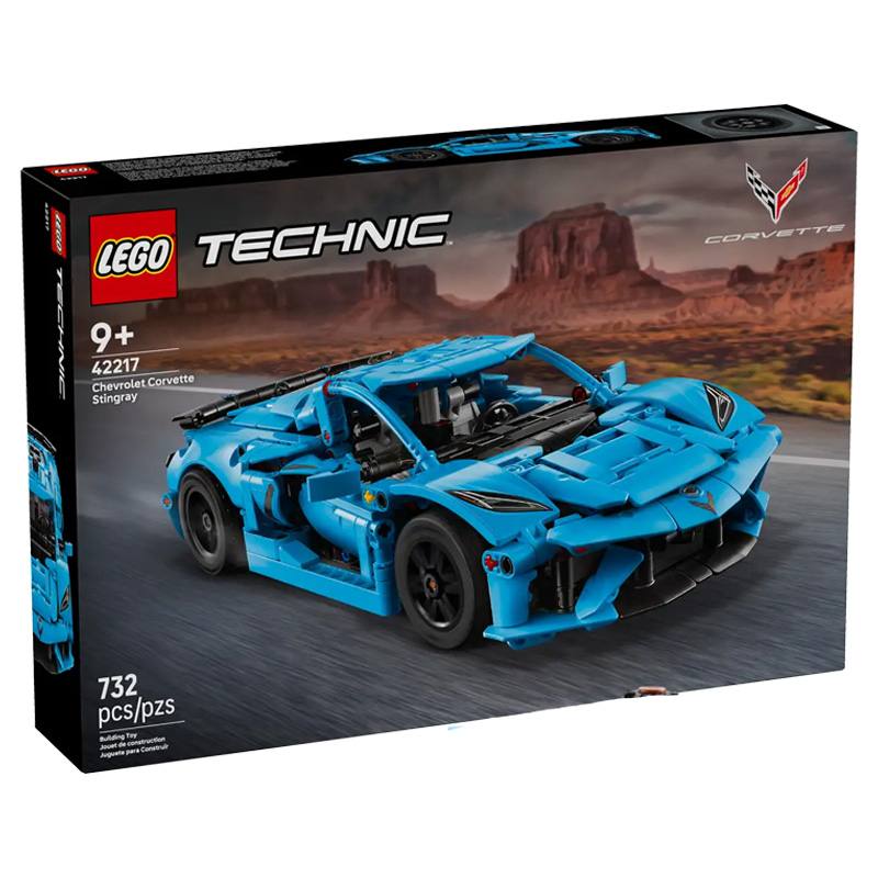 Lego Technic 42217 Chevrolet Corvette Stingray Azul