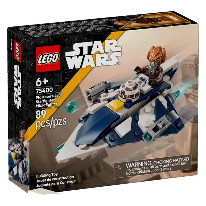 Lego Star Wars 75400 Microfighter: Caza Estelar Jedi De Plo Koon