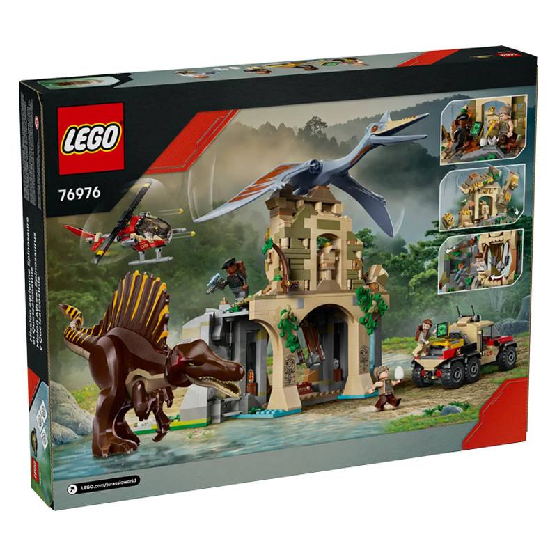 Lego Jurassic World 76976 MisiÑn A_rea: Spinosaurus Y Quetzalcoatlus
