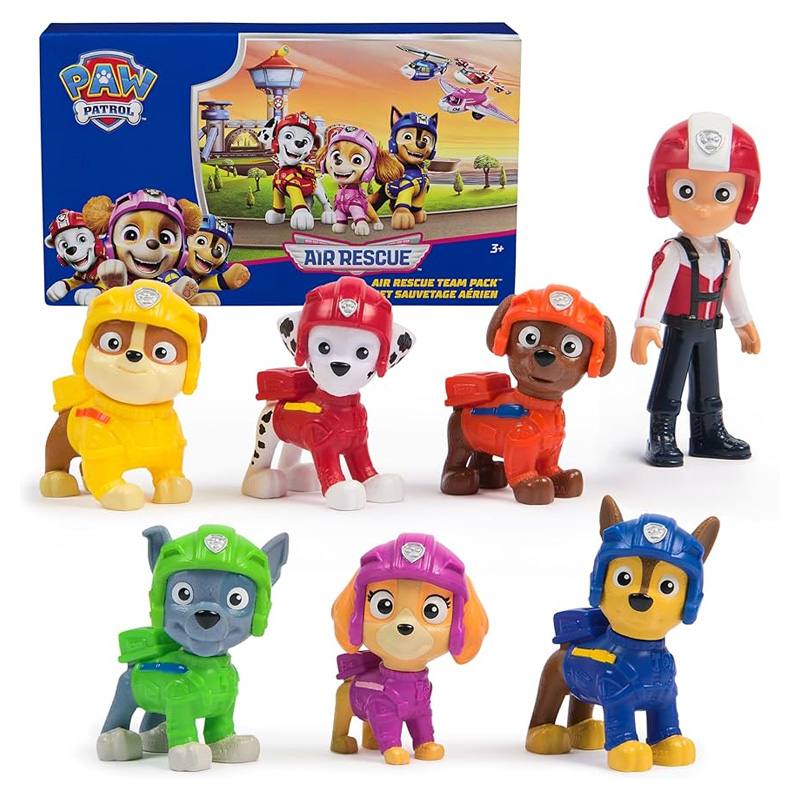 Boing Toys Paw Patrol 6071499 Rescate A_reo Set De Figuras