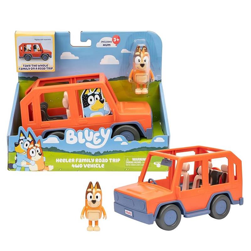 Boing Toys Bluey 17661 S11 VehÕculo Heeler 4Wd Familiar