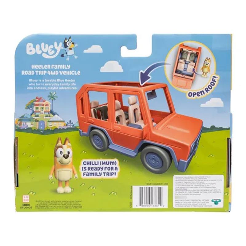 Boing Toys Bluey 17661 S11 VehÕculo Heeler 4Wd Familiar