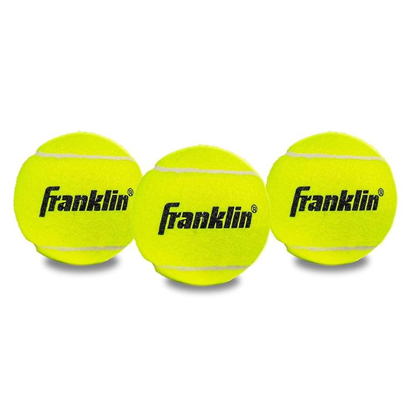 Franklin Sport  53969 Pelotas De Tenis De Practica - Paquete De 3