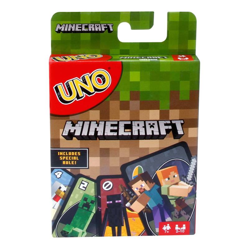 Mattel Uno Fpd61 Uno  Minecraft