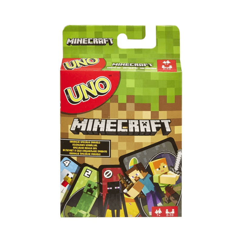 Mattel Uno Fpd61 Uno  Minecraft