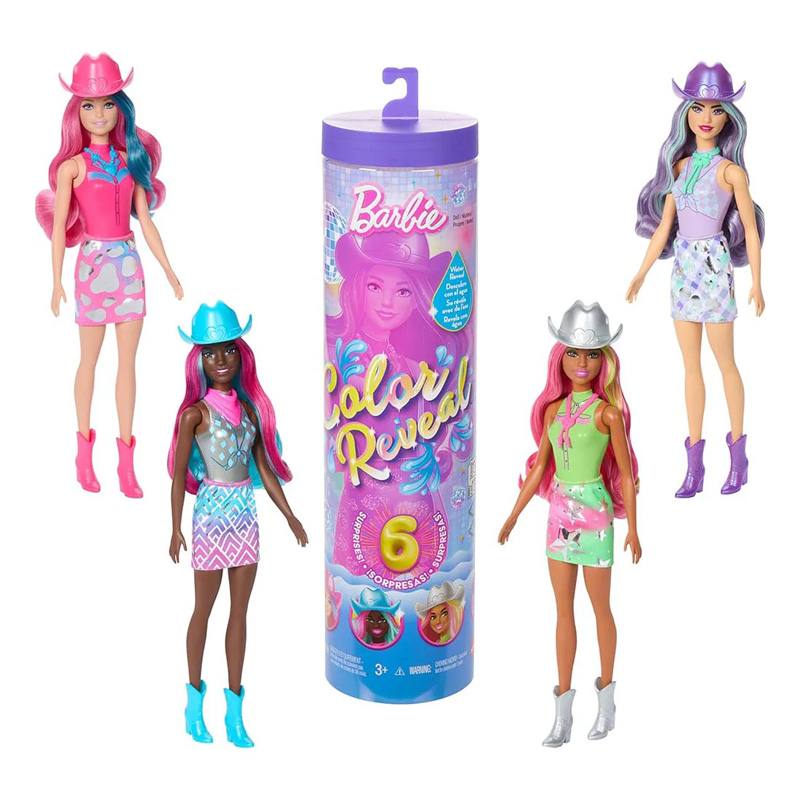 Mattel Barbie Jcv73  Color Reveal