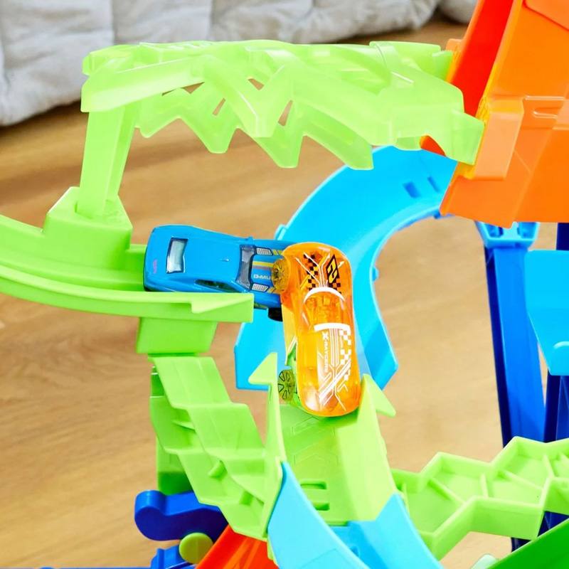 Mattel Hot Wheels Jfd12 Pista De Accion Con Turbo