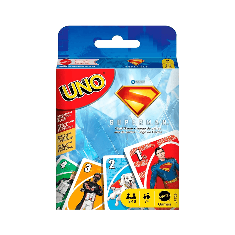 Mattel Uno Jft29 Uno Superman La Pelicula