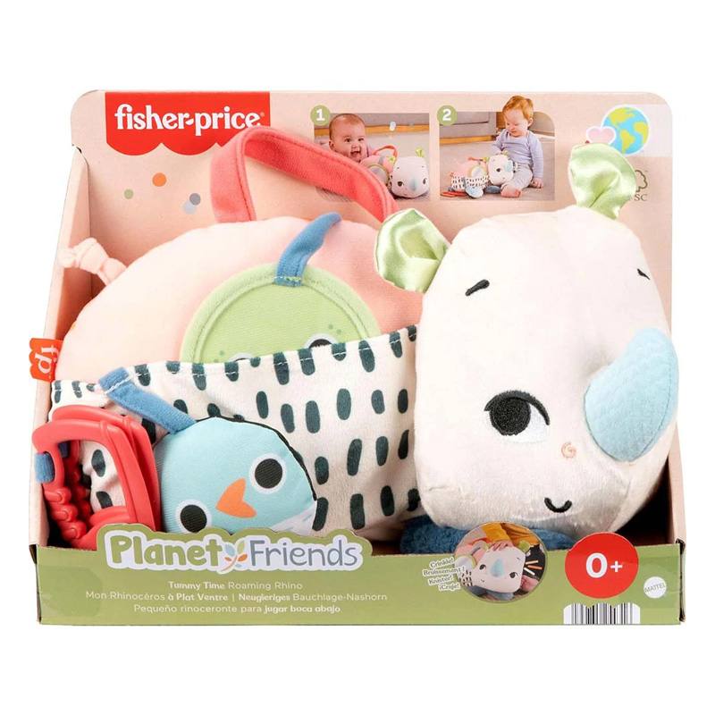 Mattel Fisher Price Jfw59 Peluche Rinoceronte Planet Friends